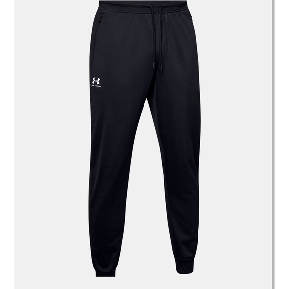 Under Armour Mens sports style Joggers Black Athletic Training Pant Lightweight - Picture 3 of 7